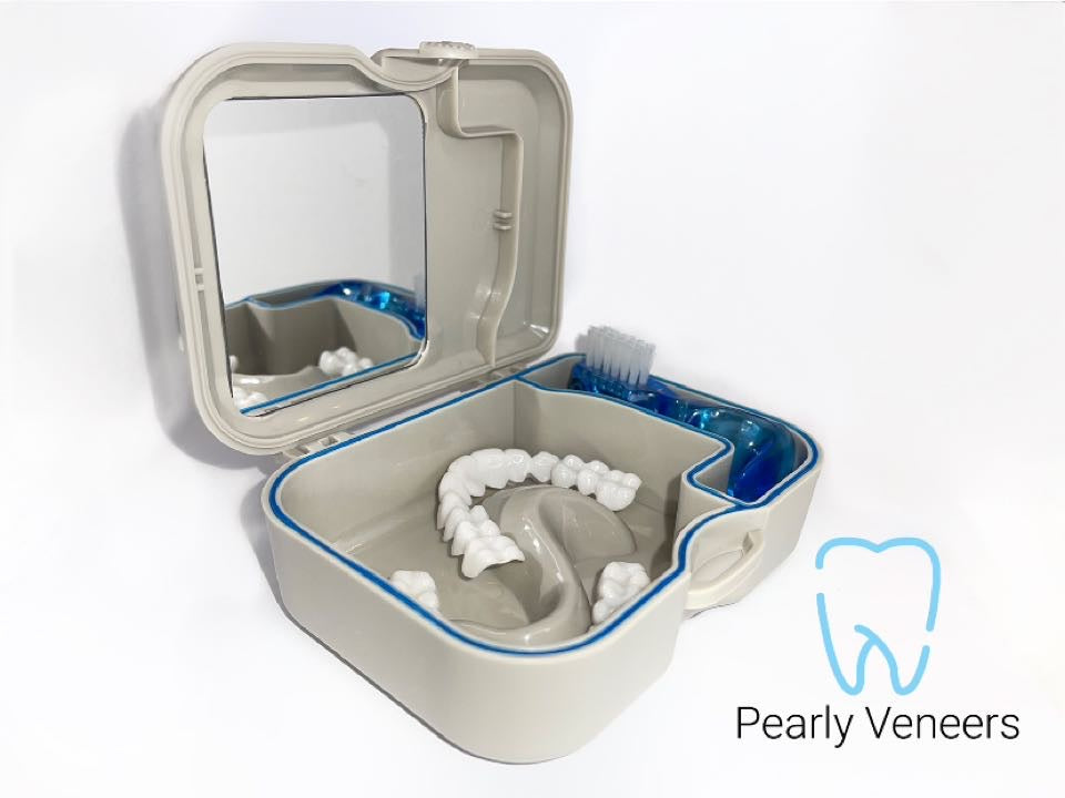 UltraThin Clip On Veneers, Full Set Pearly Veneers